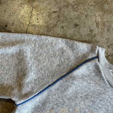 画像10: FRONT COLOR PRINTED SIDE POINT LINE DESIGN L/S SWEAT / Ladies M (10)