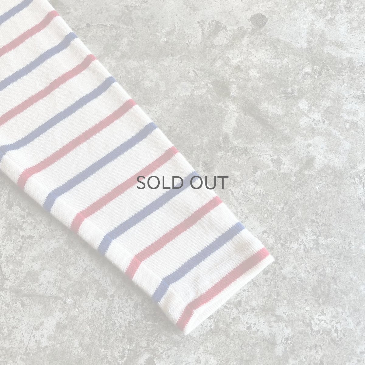 画像6: 【L.L.BEAN】2 COLOR BORDER PATTERN HALF ZIP DESIGN RIB L/S TOPS /  Ladies S~M(M) (6)