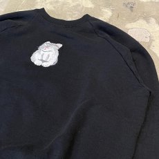 画像4: CAT EMBROIDERY RAGLAN SLEEVE SWEAT / Mens L (4)