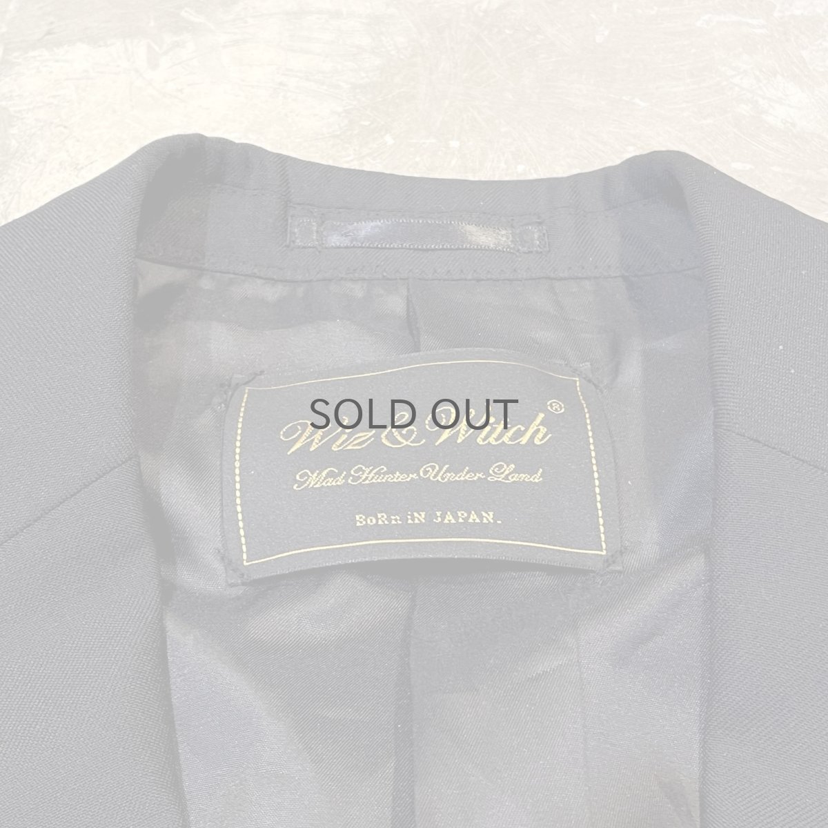 画像10: 【Wiz&Witch】"UNITED" SPORTY TAYLOR JACKET / OS (10)