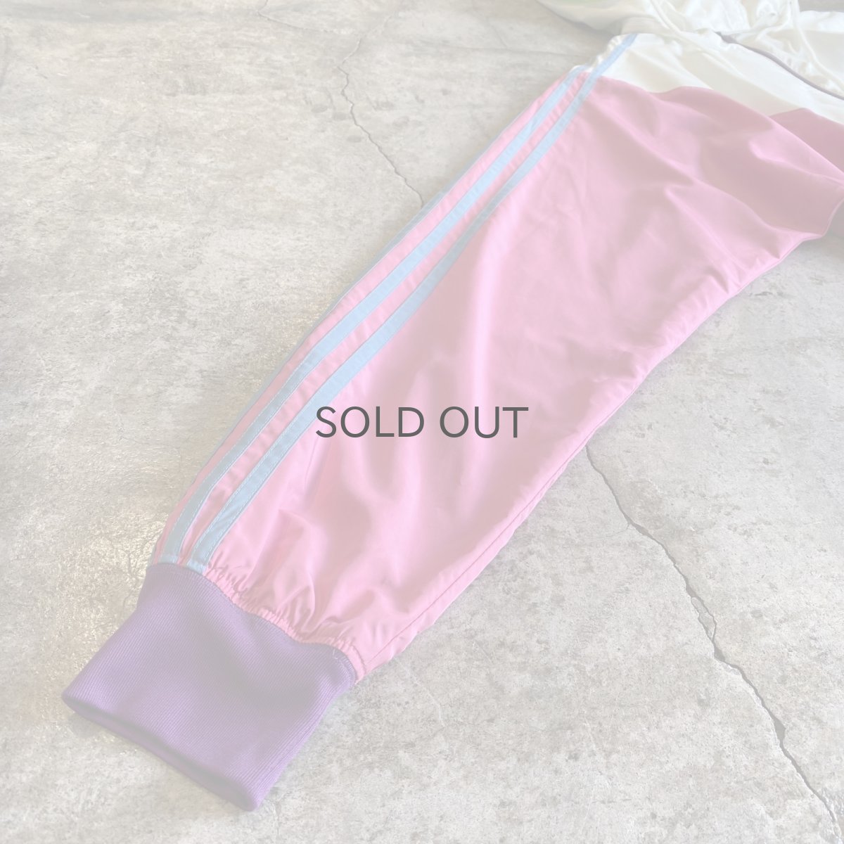 画像7: 【adidas】FOUR COLOR DESIGN ZIP UP DESIGN SPORTY JACKET / Ladies M(L) (7)