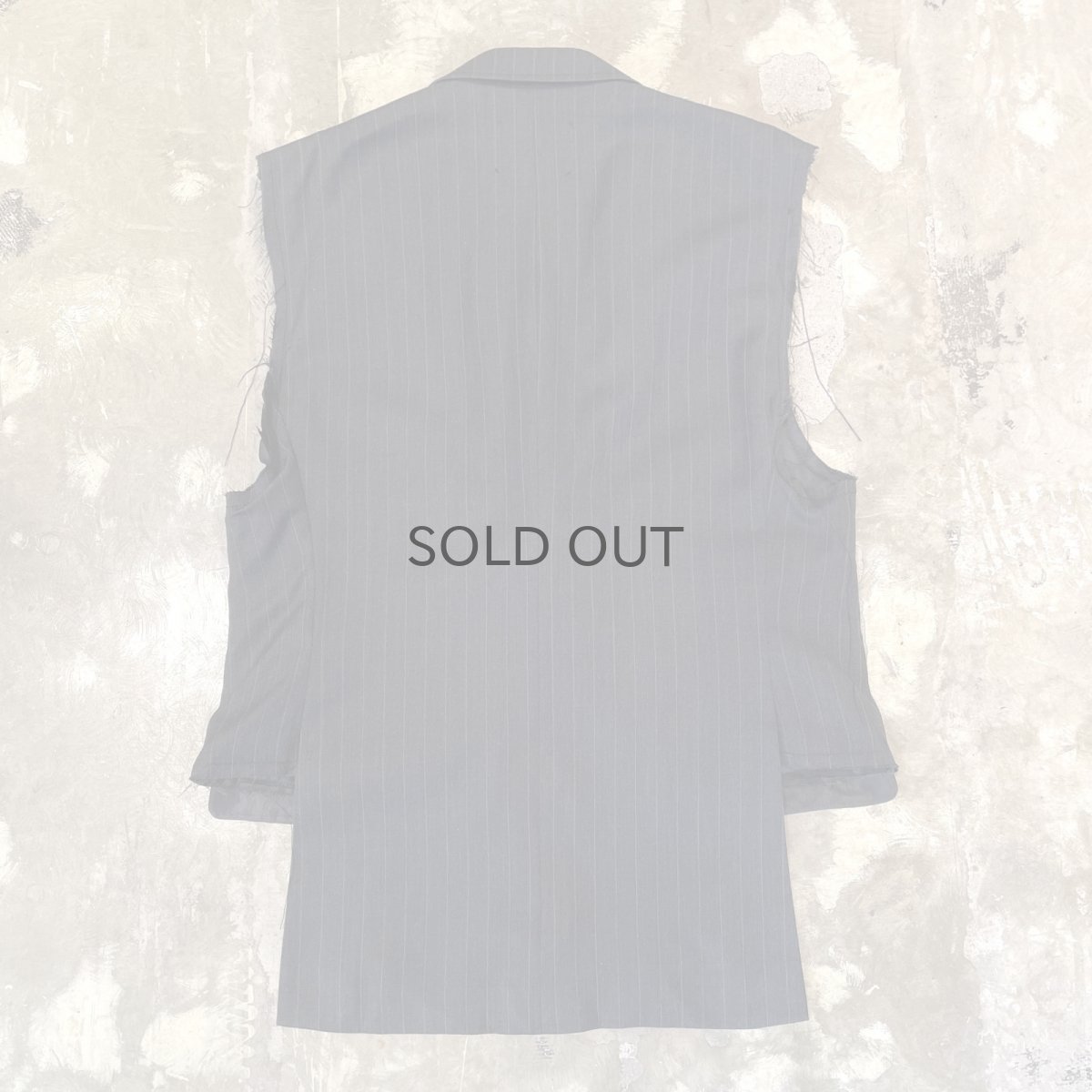 画像2: 【Wiz&Witch】"OUT STITCH" TAYLOR DOUBLE VEST ~BURBERRY'S~ / OS (2)