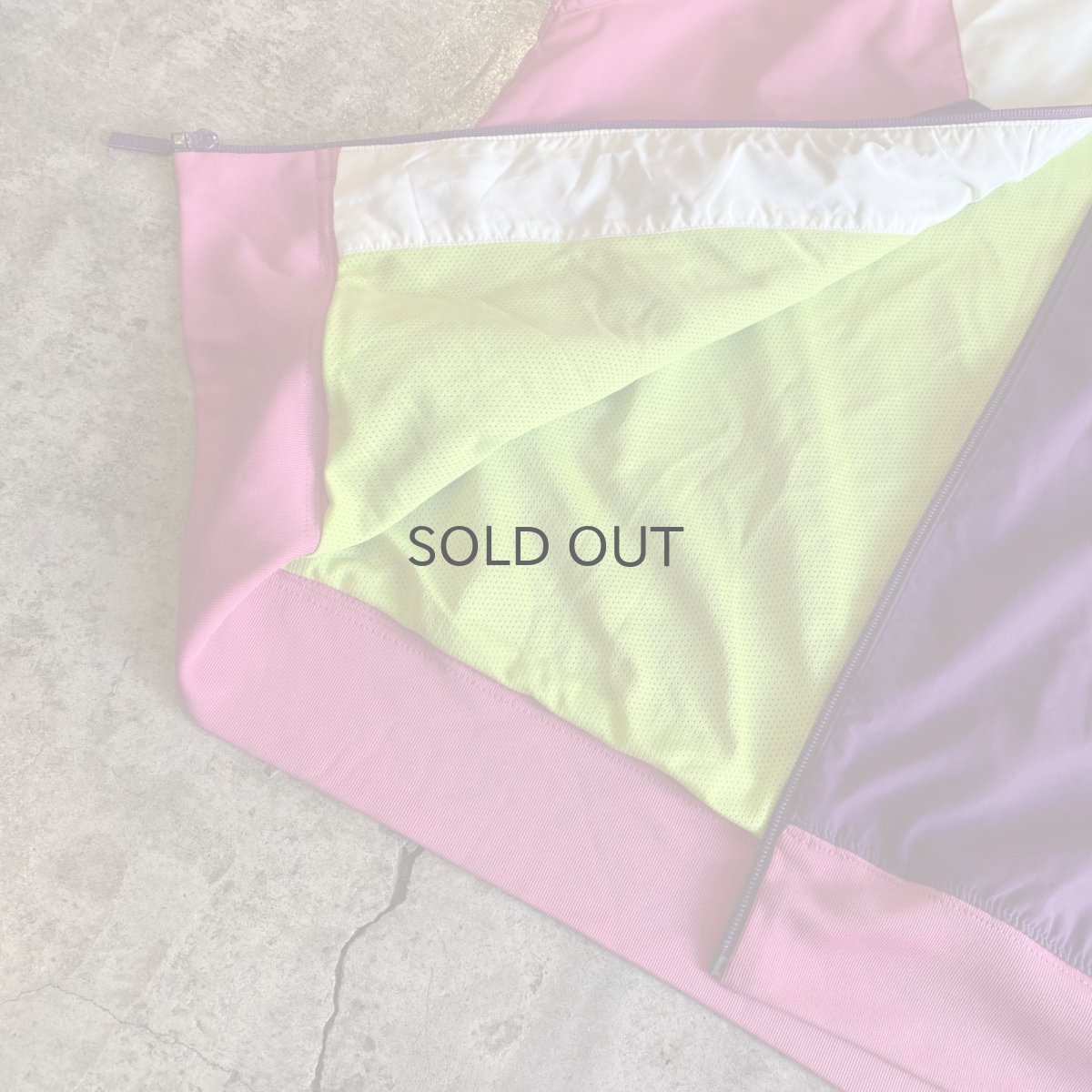 画像8: 【adidas】FOUR COLOR DESIGN ZIP UP DESIGN SPORTY JACKET / Ladies M(L) (8)