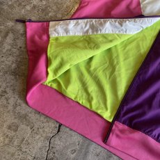 画像8: 【adidas】FOUR COLOR DESIGN ZIP UP DESIGN SPORTY JACKET / Ladies M(L) (8)