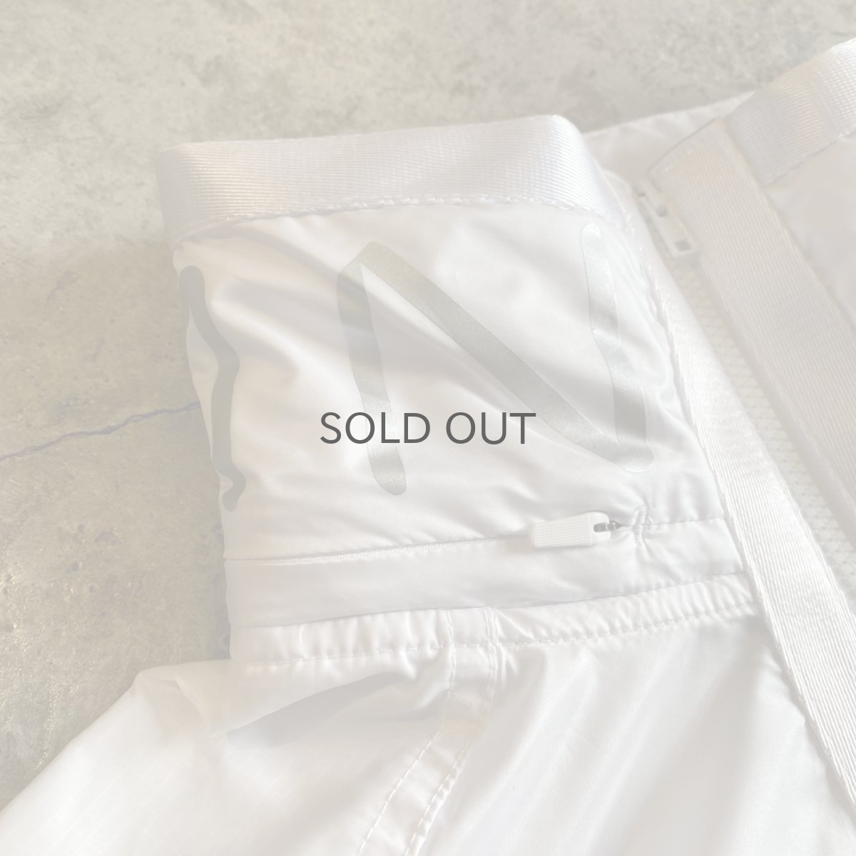 画像7: 【AIR JORDAN】SHEER SHORT DESIGN 2WAY ZIP UP JACKET/ Ladies M (7)