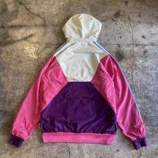 画像2: 【adidas】FOUR COLOR DESIGN ZIP UP DESIGN SPORTY JACKET / Ladies M(L) (2)