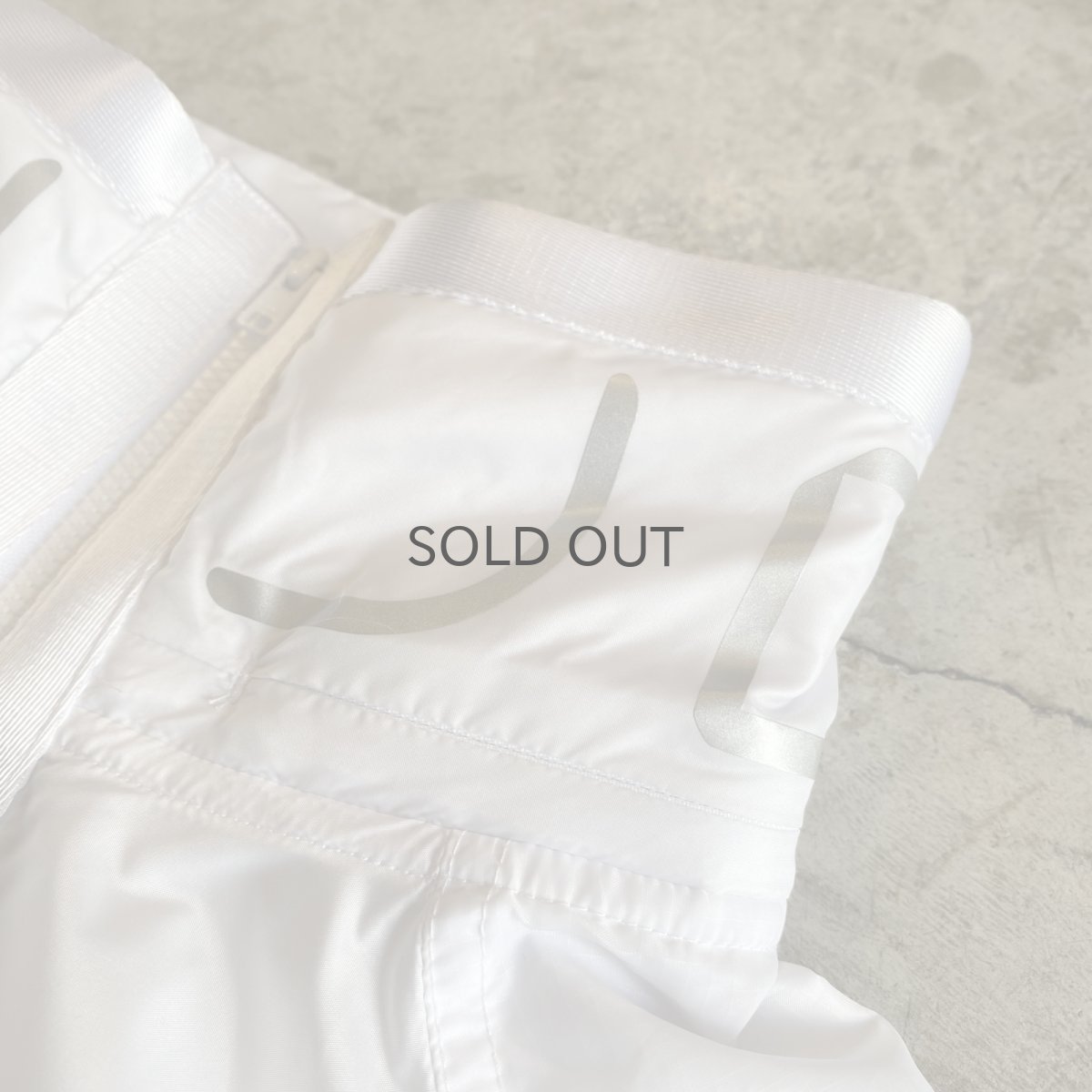 画像8: 【AIR JORDAN】SHEER SHORT DESIGN 2WAY ZIP UP JACKET/ Ladies M (8)