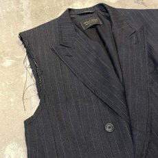 画像3: 【Wiz&Witch】"OUT STITCH" TAYLOR DOUBLE VEST ~BURBERRY'S~ / OS (3)