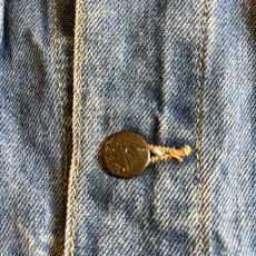 画像11: 80's 【GUESS】4 POCKET DESIGN DENIM JACKET / Ladies L(S) / MADE IN USA (11)