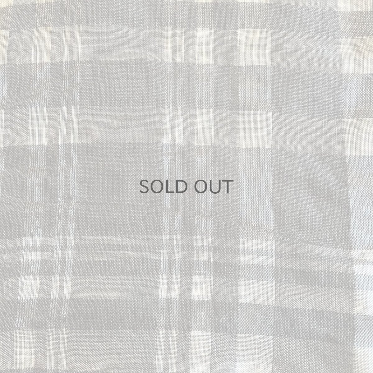 画像11: MONOCHROME COLOR CHECK ALL OVER PATTERN SHEER DESIGN JACKET / Ladies M(40) (11)