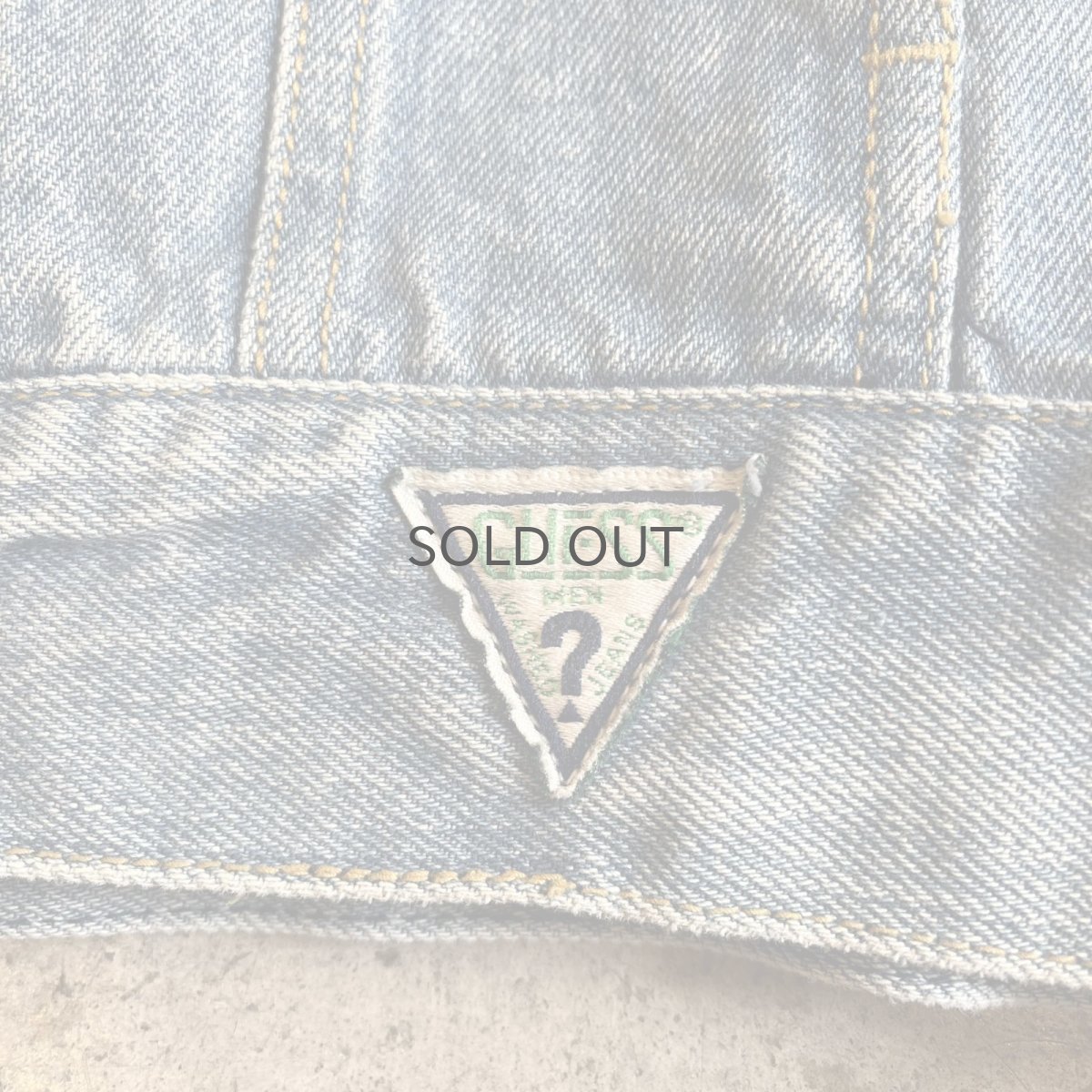 画像5: 80's 【GUESS】4 POCKET DESIGN DENIM JACKET / Ladies L(S) / MADE IN USA (5)