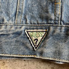 画像5: 80's 【GUESS】4 POCKET DESIGN DENIM JACKET / Ladies L(S) / MADE IN USA (5)