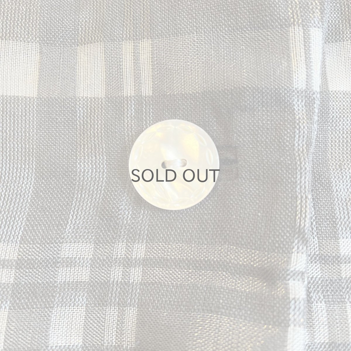 画像10: MONOCHROME COLOR CHECK ALL OVER PATTERN SHEER DESIGN JACKET / Ladies M(40) (10)