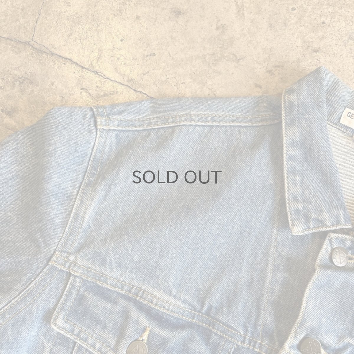 画像9: 80's 【GUESS】4 POCKET DESIGN DENIM JACKET / Ladies L(S) / MADE IN USA (9)