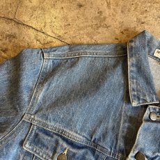 画像9: 80's 【GUESS】4 POCKET DESIGN DENIM JACKET / Ladies L(S) / MADE IN USA (9)