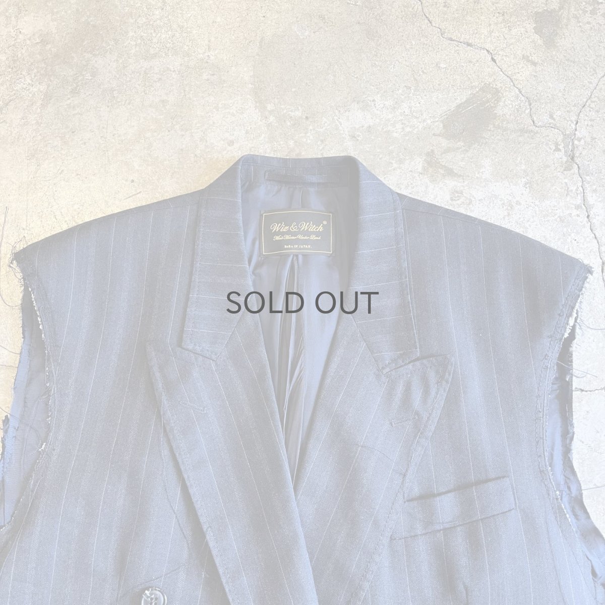 画像5: 【Wiz&Witch】"OUT STITCH" TAILOR DOUBLE VEST  / OS (5)