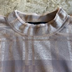 画像6: U.K DESIGNERS LAYERED DESIGN VOLUME SLEEVE TULLE SHEER L/S TOPS / Ladies S(M) (6)