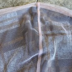 画像7: U.K DESIGNERS LAYERED DESIGN VOLUME SLEEVE TULLE SHEER L/S TOPS / Ladies S(M) (7)
