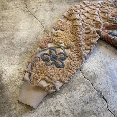 画像5: EMBOSS FLOWER ART ALL OVER PATTERN ZIP UP JACKET / Ladies XL(L) (5)