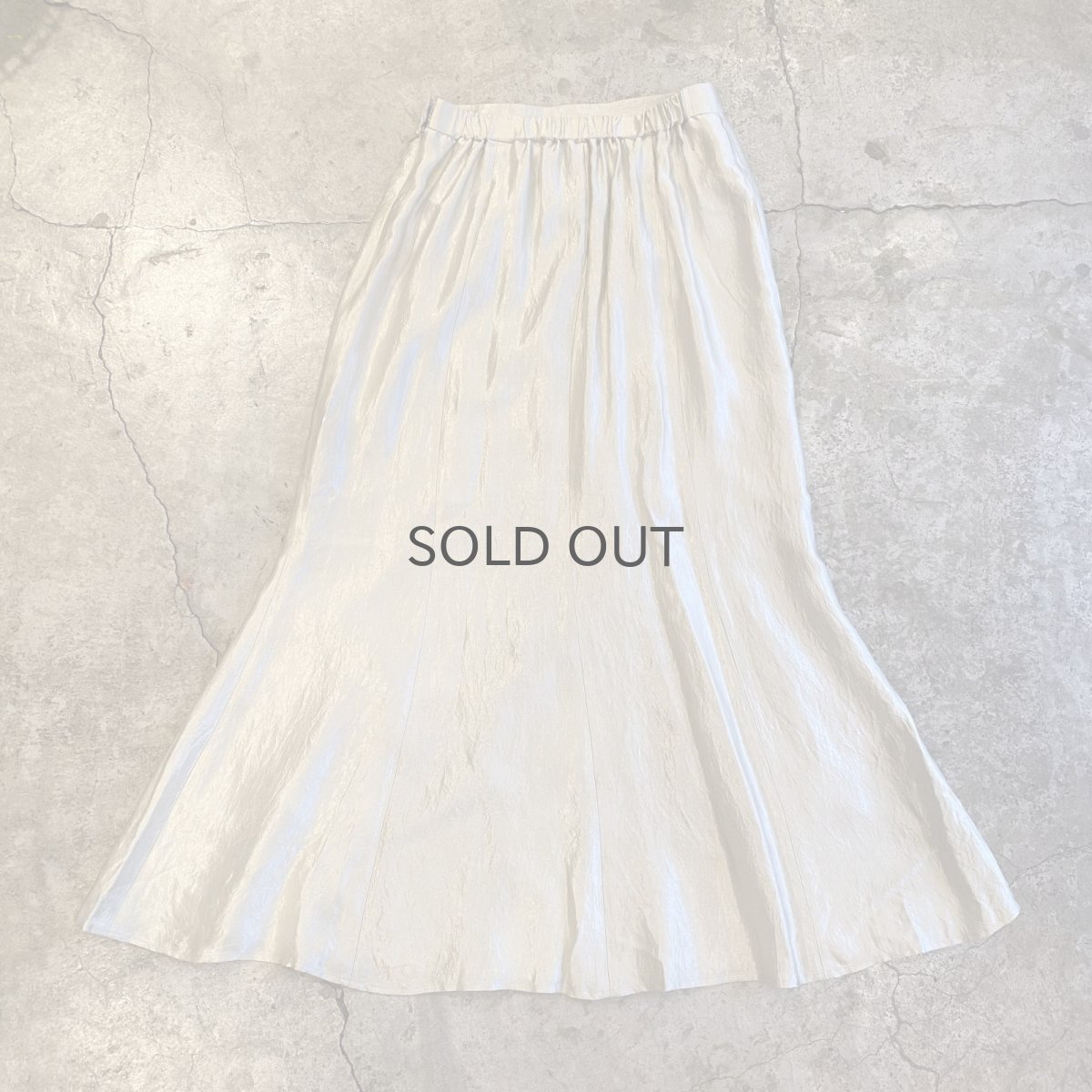 画像2: LUSTER COLOR DESIGN MERMAID SKIRT / W25~W28 (2)