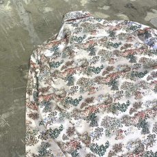 画像9: ALL OVER CHINA PATTERN SNAP BUTTON L/S SHIRT / Mens L (9)