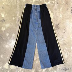 画像2: 【Wiz&Witch】"UNITED" SPORTY DENIM PANTS / OS (2)
