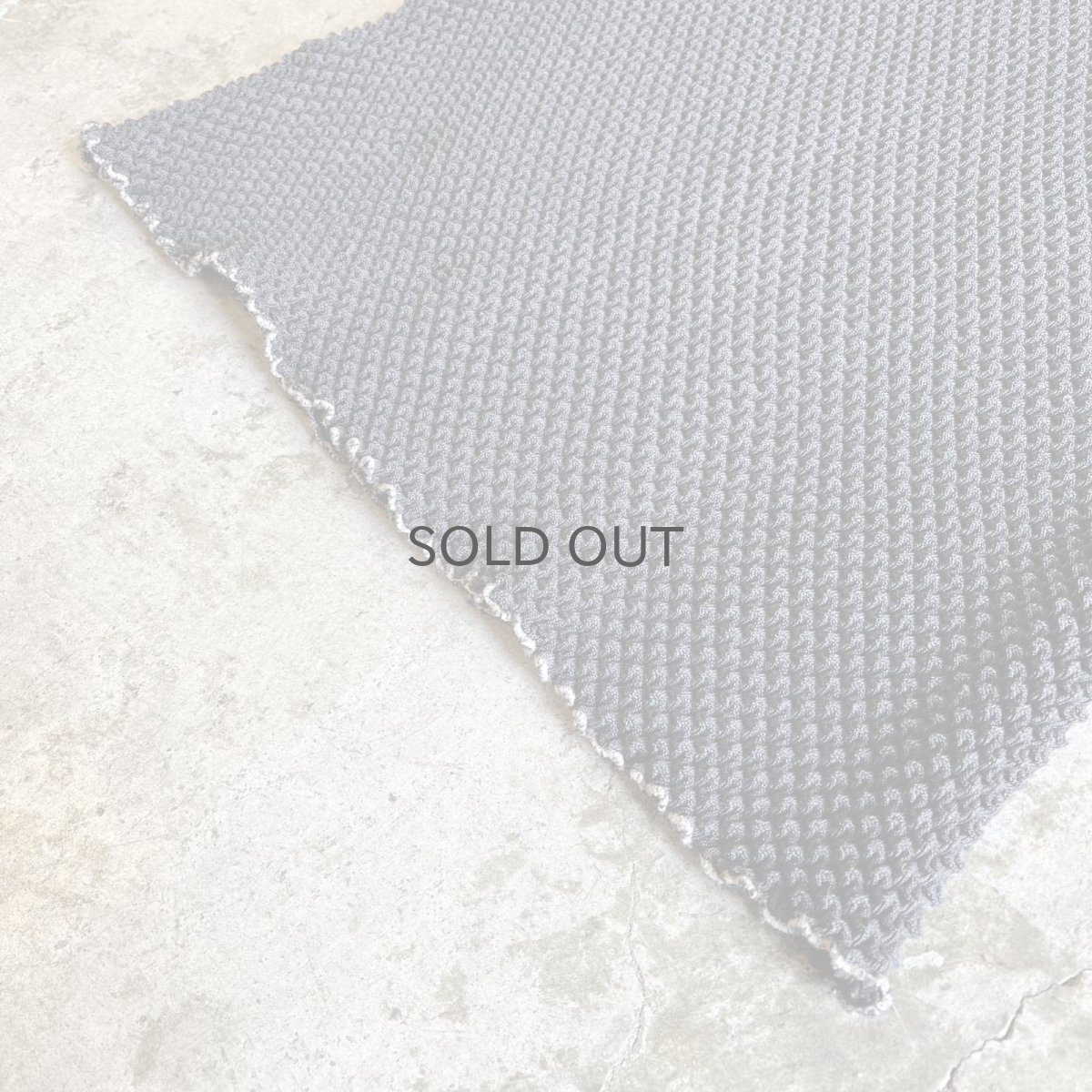 画像4: POINT STITCH DESIGN POPCORN CHECKER PATTERN L/S TOPS / Ladies S~M (4)