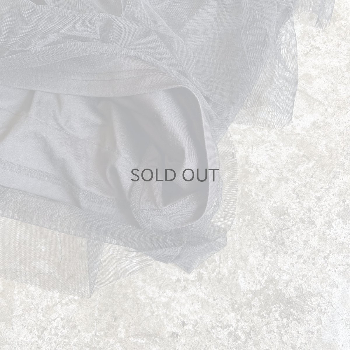 画像5: BLACK COLOR TIERED DESIGN LONG SKIRT / W25~W33 (5)