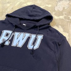 画像4: 【CHAMPION】SLEEVE LOGO CRASH DAMAGE HOODIE SWEAT / Mens XL (4)