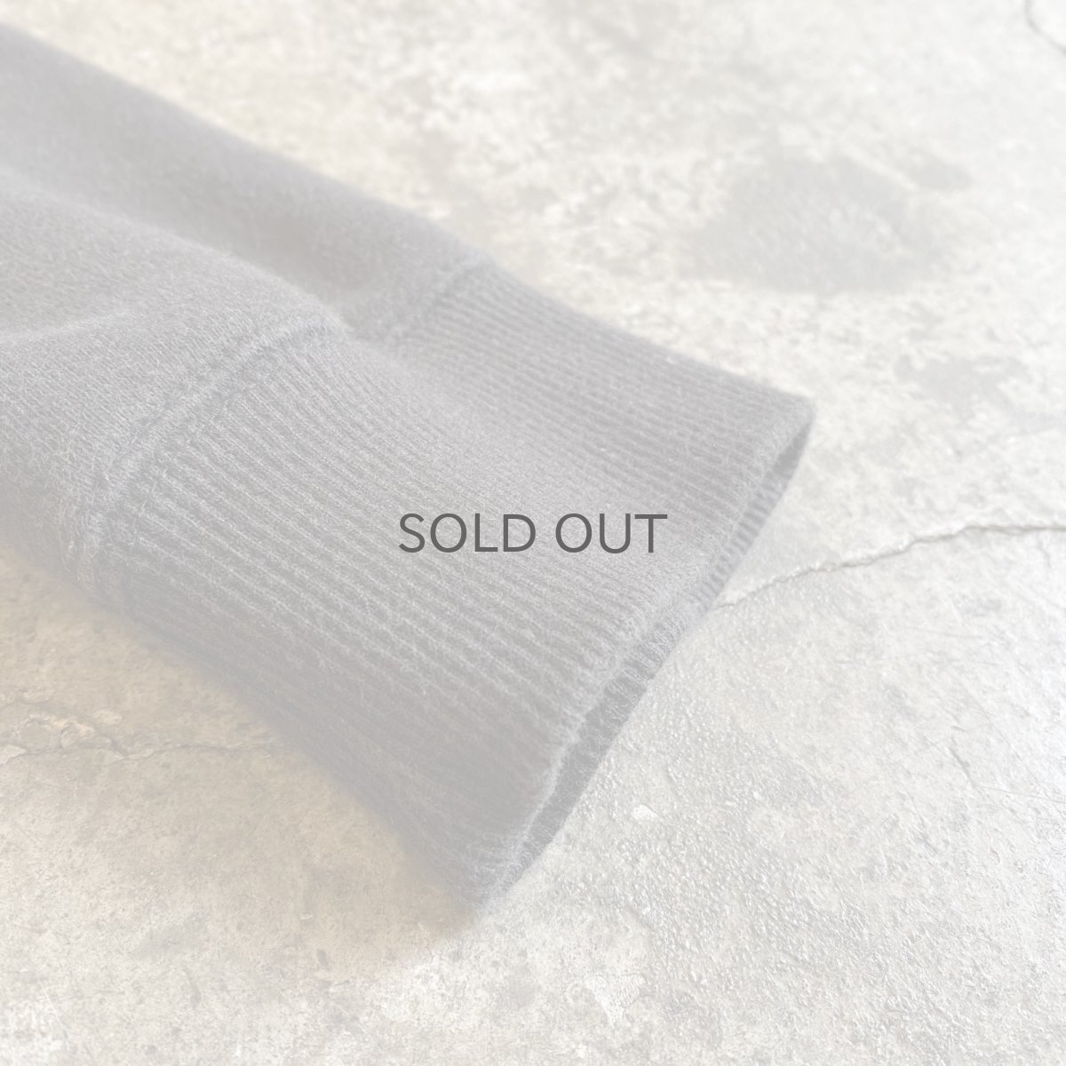 画像9: BACK LACE UP DESIGN SLIT BLACK COLOR SWEAT / Ladies L (9)