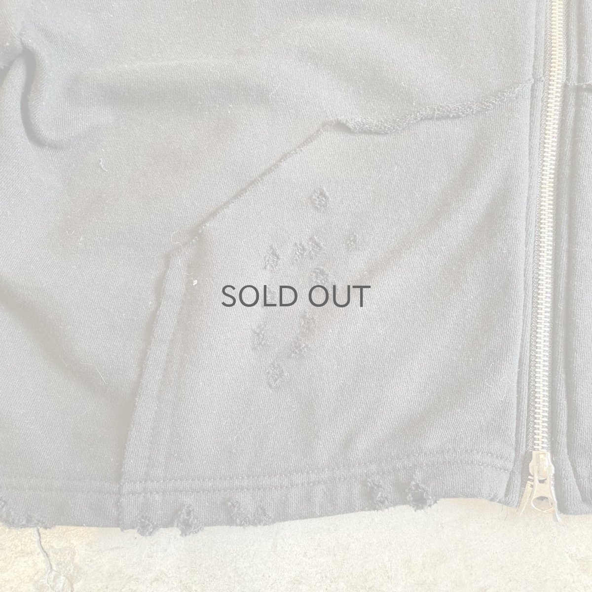 画像6: 【Wiz&Witch】"DIRTY BEAUTIFUL" DOUBLE ZIP UP SWEAT PARKA / OS (6)