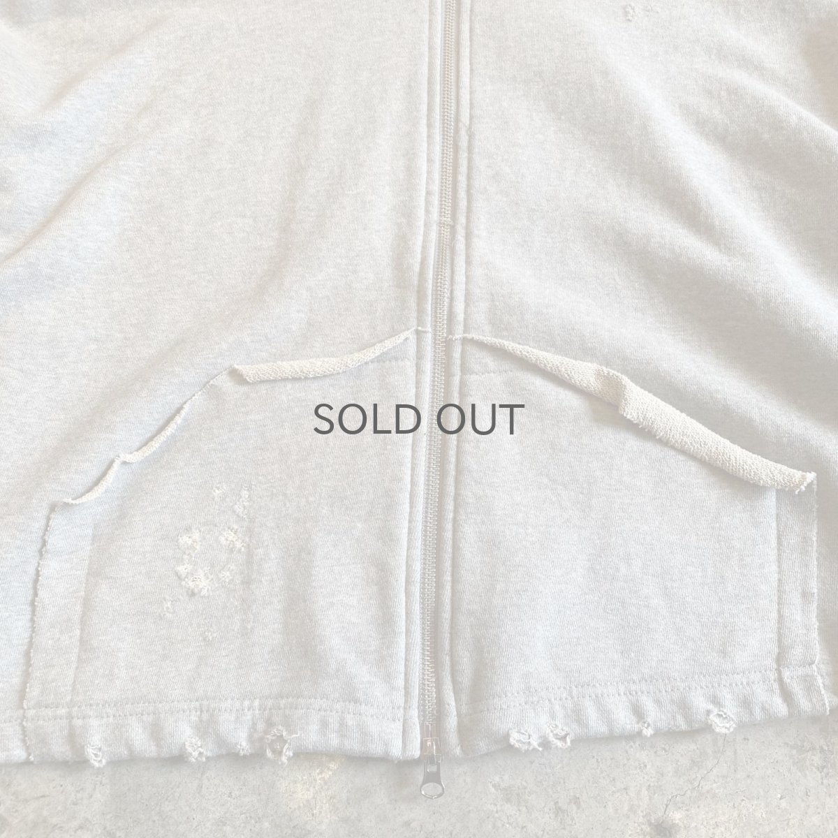 画像7: 【Wiz&Witch】"DIRTY BEAUTIFUL" DOUBLE ZIP UP SWEAT PARKA / OS (7)