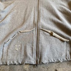 画像7: 【Wiz&Witch】"DIRTY BEAUTIFUL" DOUBLE ZIP UP SWEAT PARKA / OS (7)