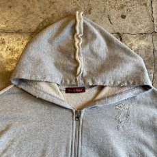 画像4: 【Wiz&Witch】"DIRTY BEAUTIFUL" DOUBLE ZIP UP SWEAT PARKA / OS (4)
