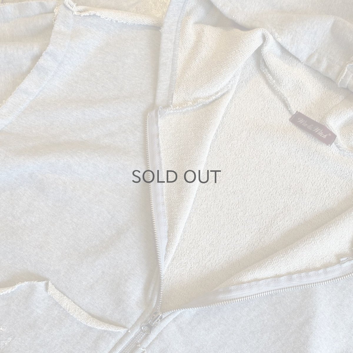 画像8: 【Wiz&Witch】"DIRTY BEAUTIFUL" DOUBLE ZIP UP SWEAT PARKA / OS (8)