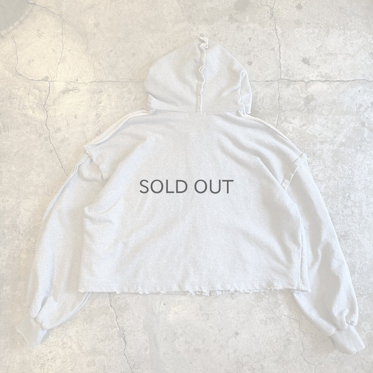 画像2: 【Wiz&Witch】"DIRTY BEAUTIFUL" DOUBLE ZIP UP SWEAT PARKA / OS (2)