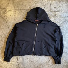画像1: 【Wiz&Witch】"DIRTY BEAUTIFUL" DOUBLE ZIP UP SWEAT PARKA / OS (1)