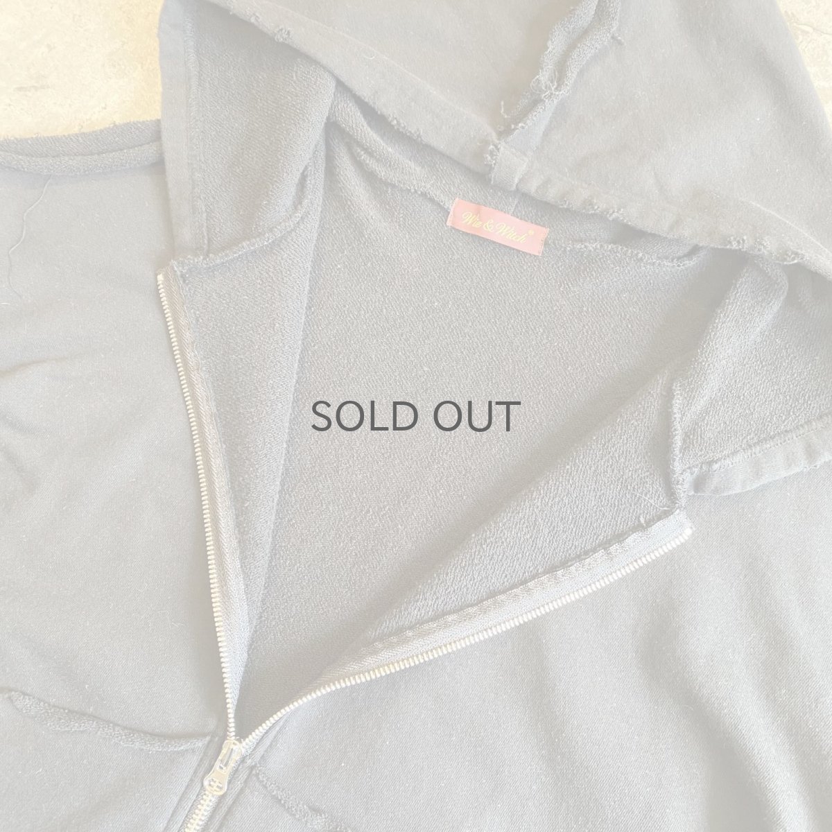 画像10: 【Wiz&Witch】"DIRTY BEAUTIFUL" DOUBLE ZIP UP SWEAT PARKA / OS (10)