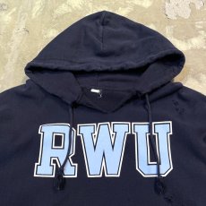 画像10: 【CHAMPION】SLEEVE LOGO CRASH DAMAGE HOODIE SWEAT / Mens XL (10)