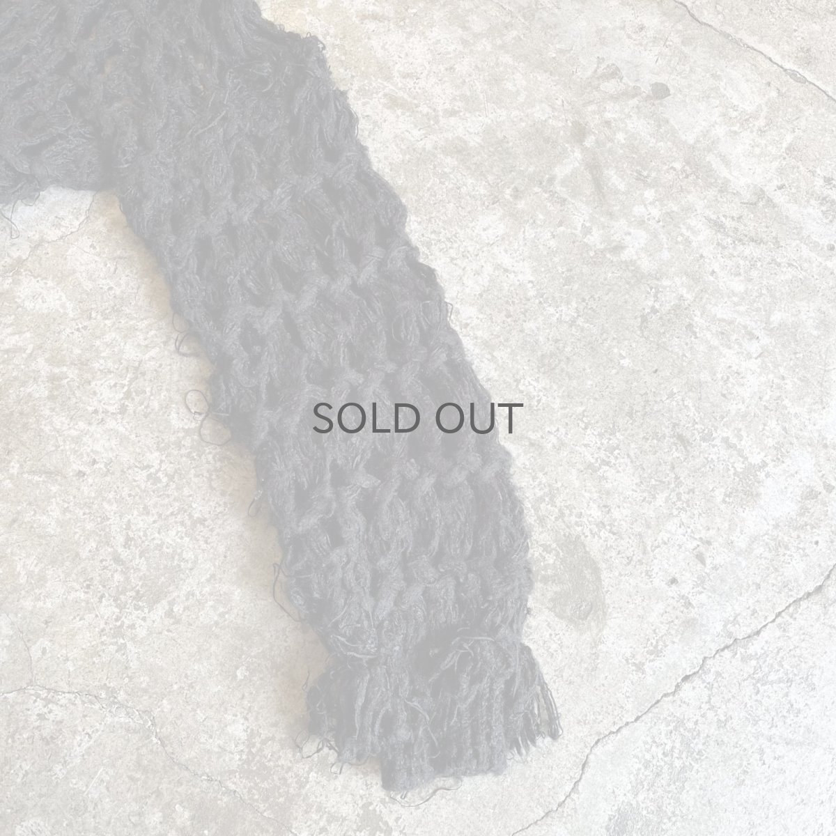 画像7: VOLUME SLEEVE SHORT DESIGN LOWGAUGE KNIT TOPS / Ladies L (7)