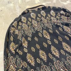 画像9: 【CHAPS RALPH LAUREN】ALL OVER PATTERN HALF BUTTON L/S SHIRT / Mens L(XL) (9)