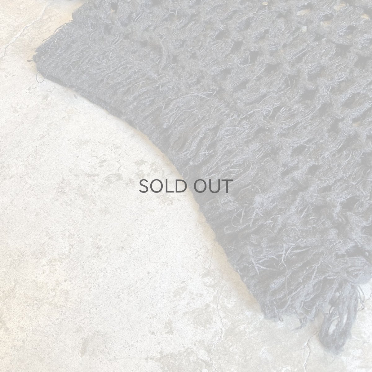 画像4: VOLUME SLEEVE SHORT DESIGN LOWGAUGE KNIT TOPS / Ladies L (4)