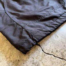 画像3: OLD BLACK COLOR FRONT BIG POCKET DESIGN ANORAK HOODIE / Ladies L / MADE IN USA (3)