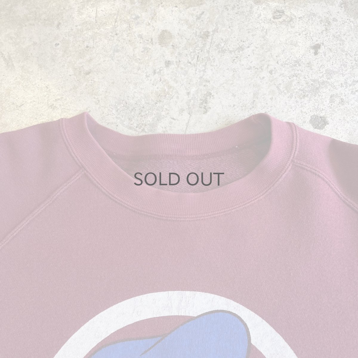 画像8: OLD 3 LOCATIONS "DONALD DUCK" PRINTED DESIGN L/S SWEAT / Ladies M (8)