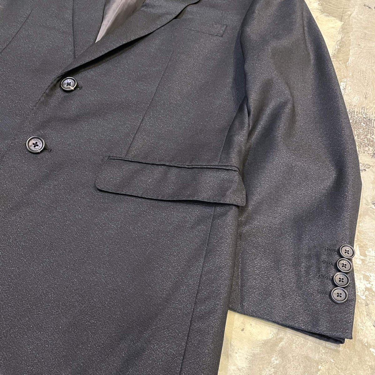 画像6: 【LANVIN】SINGLE 2B TAILORED JACKET / Mens M (6)