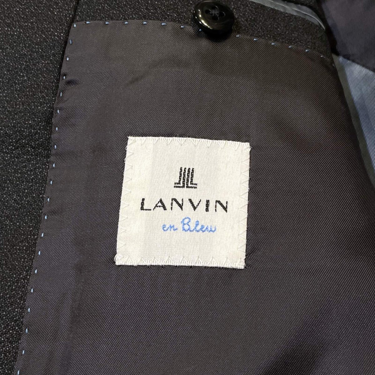 画像10: 【LANVIN】SINGLE 2B TAILORED JACKET / Mens M (10)
