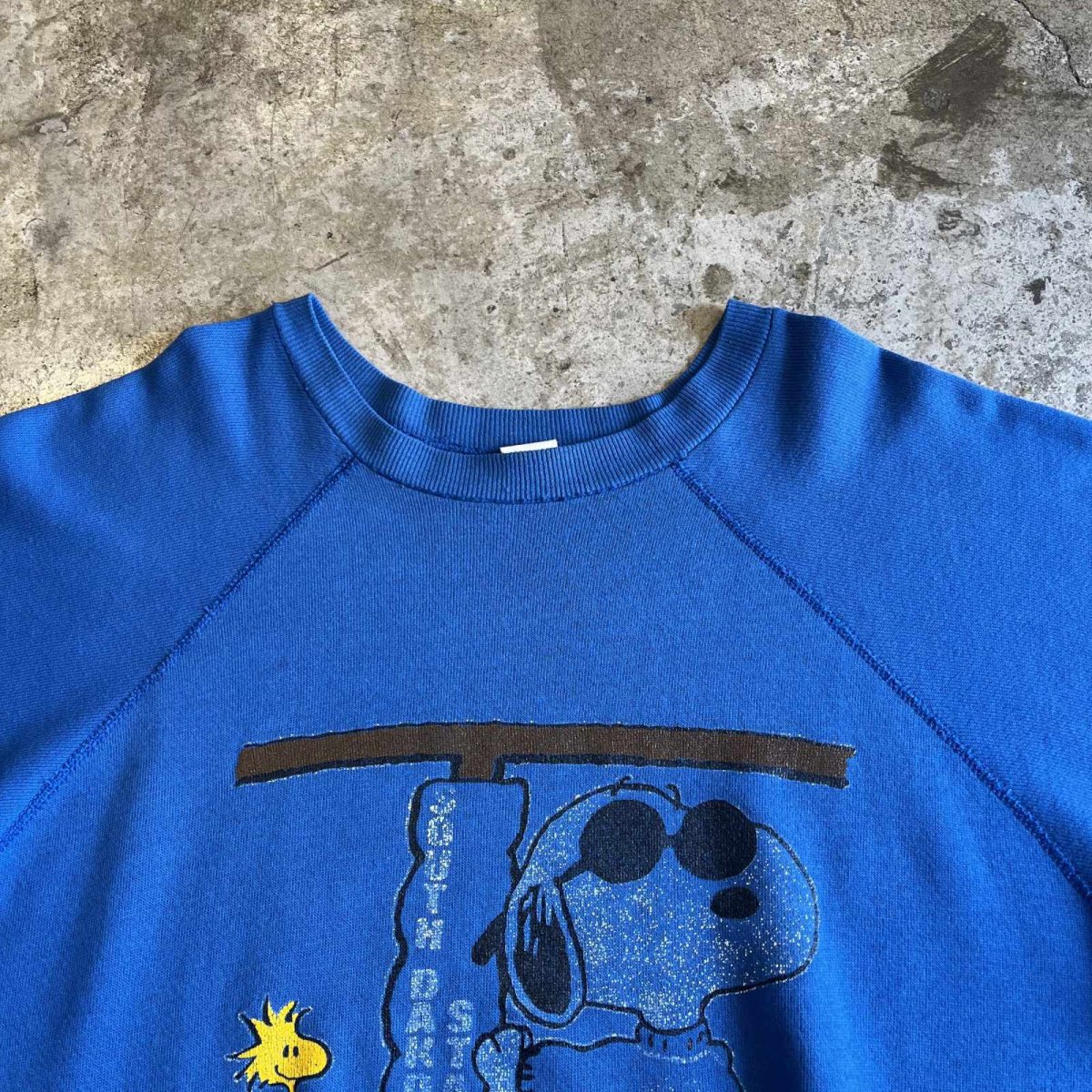 画像8: OLD FRONT  "SNOOPY×WOODSTOCK" PRINTED DESIGN L/S SWEAT / Ladies M (8)