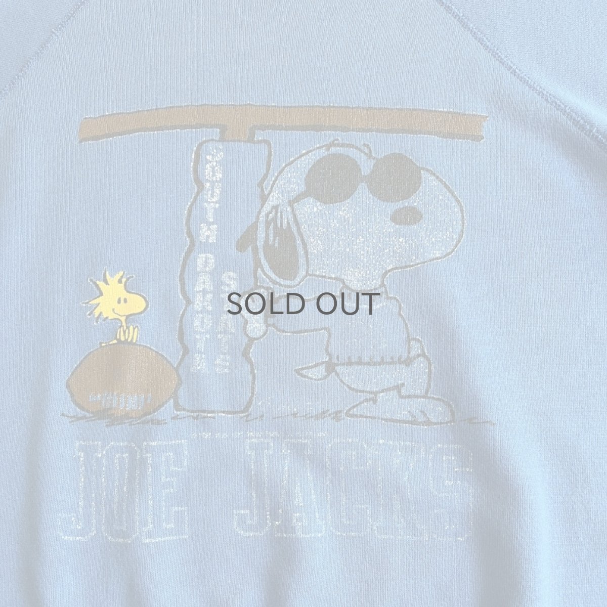 画像10: OLD FRONT  "SNOOPY×WOODSTOCK" PRINTED DESIGN L/S SWEAT / Ladies M (10)