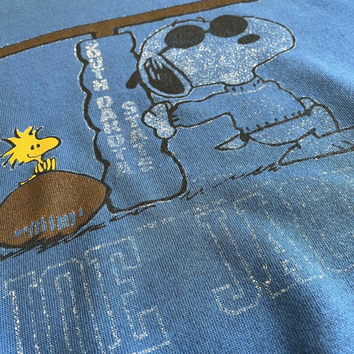 画像11: OLD FRONT  "SNOOPY×WOODSTOCK" PRINTED DESIGN L/S SWEAT / Ladies M (11)