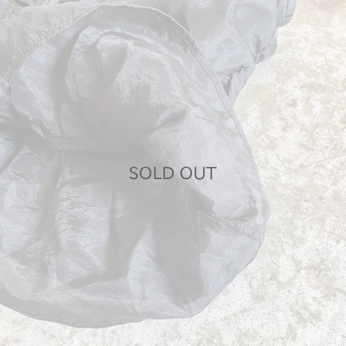 画像5: BLACK COLOR GATHER DOUBLE ZIP DESIGN SHEER N/S TOPS / Ladies M (5)